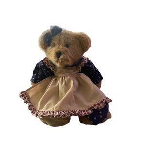 Russ Kids Brown Bears From The Past Amelia Patriotic Plush Teddy Bear